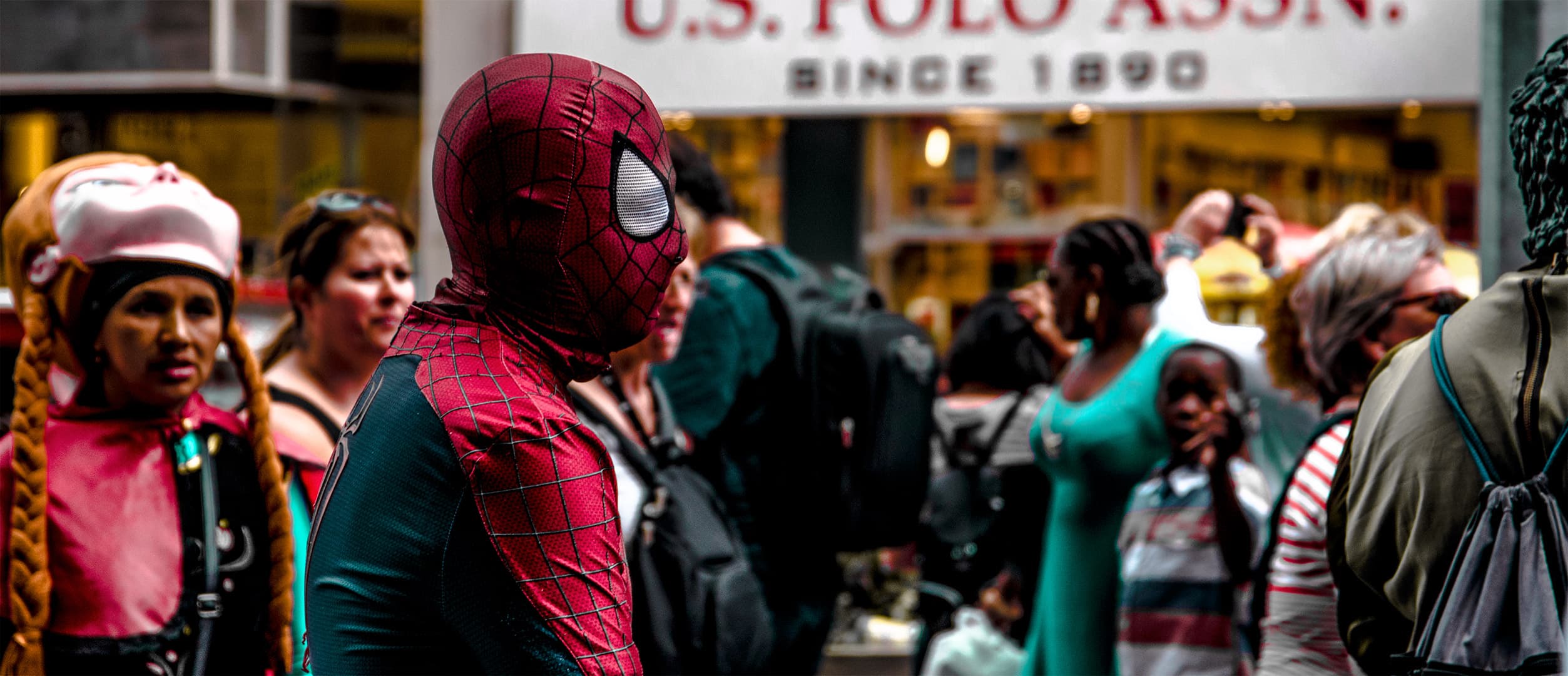 Spider Man, Times Square, Manhattan (2016)