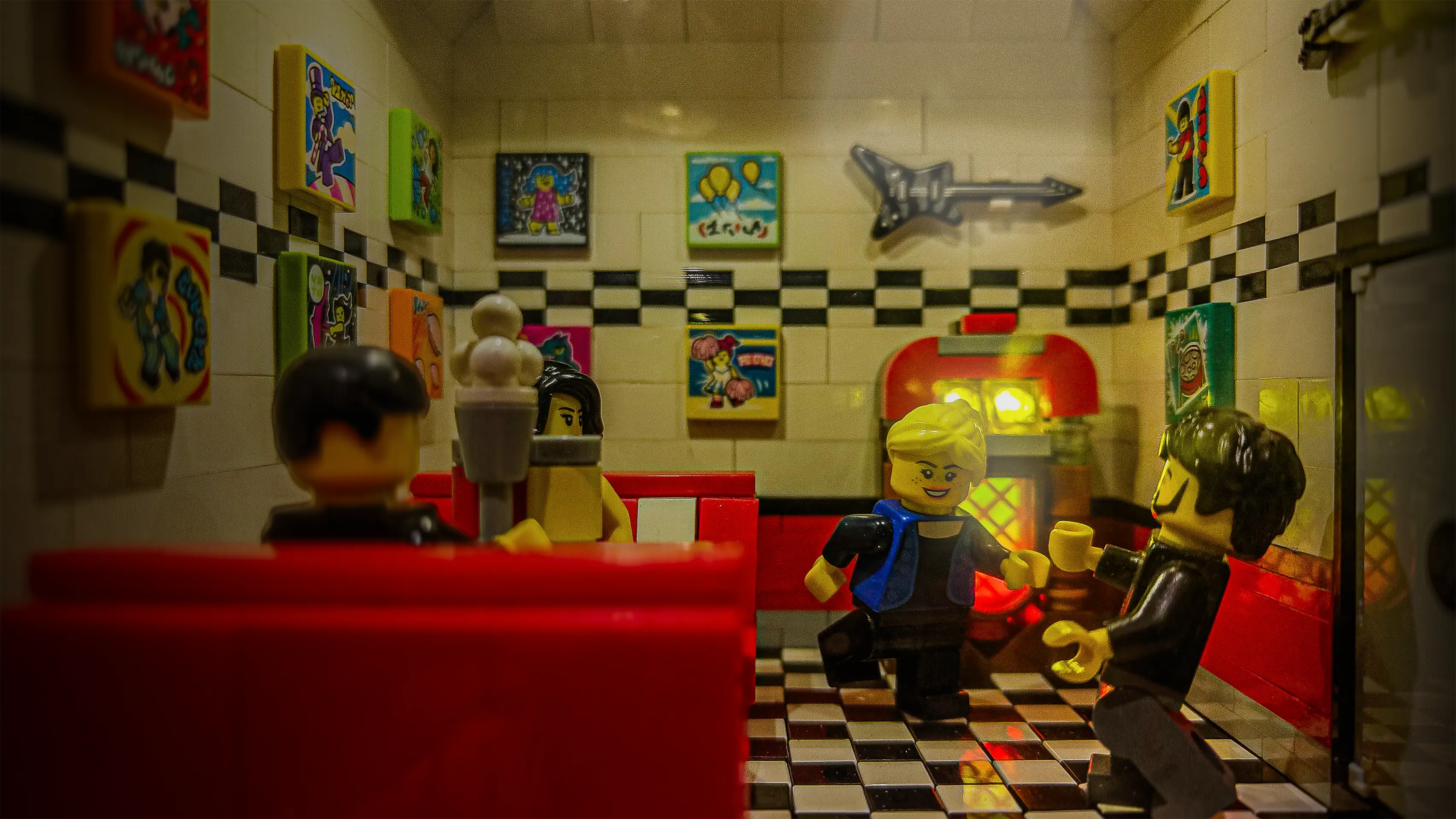 Lego creation from the Relics Exhibitions