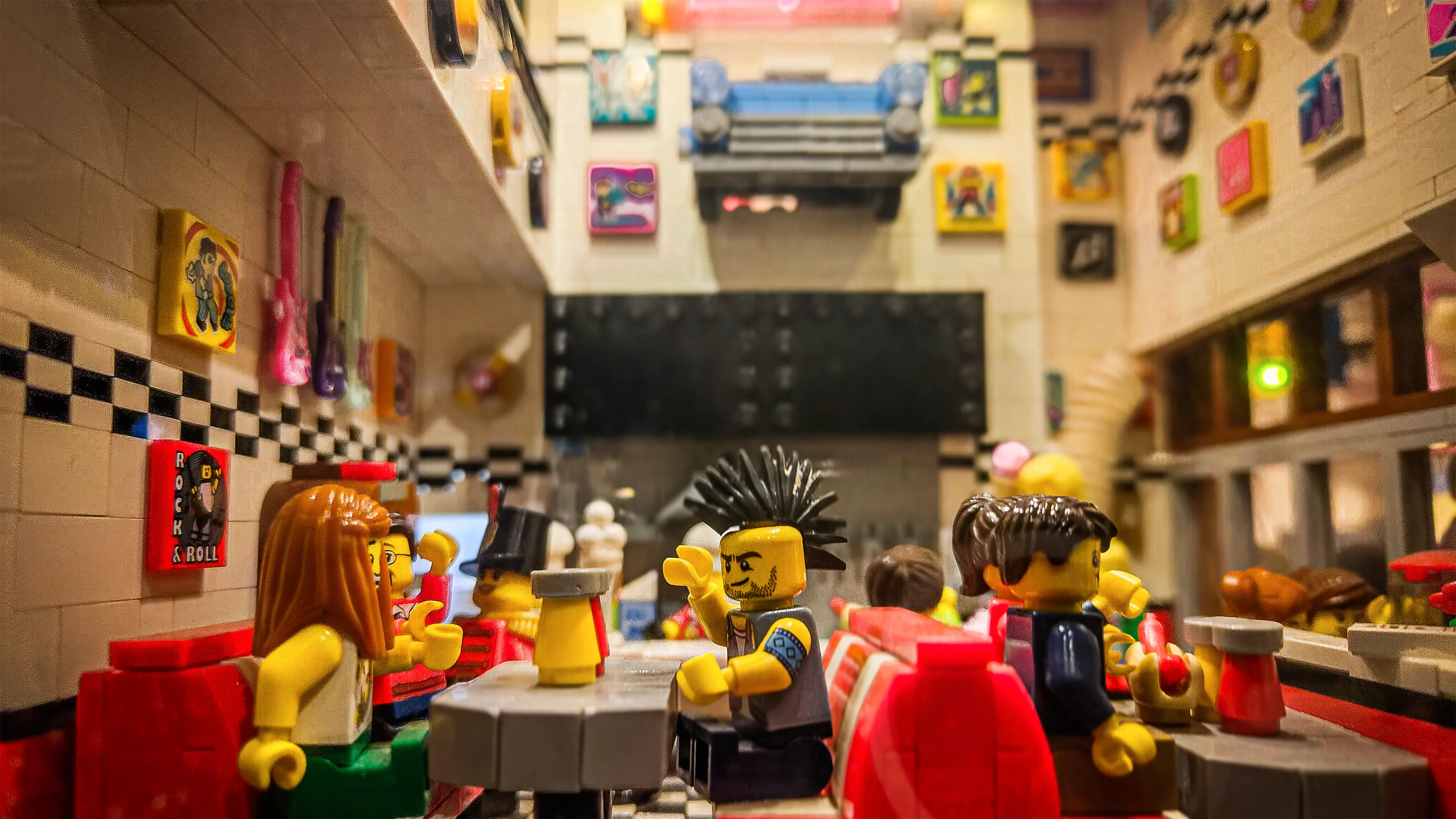 Lego creation from the Relics Exhibitions