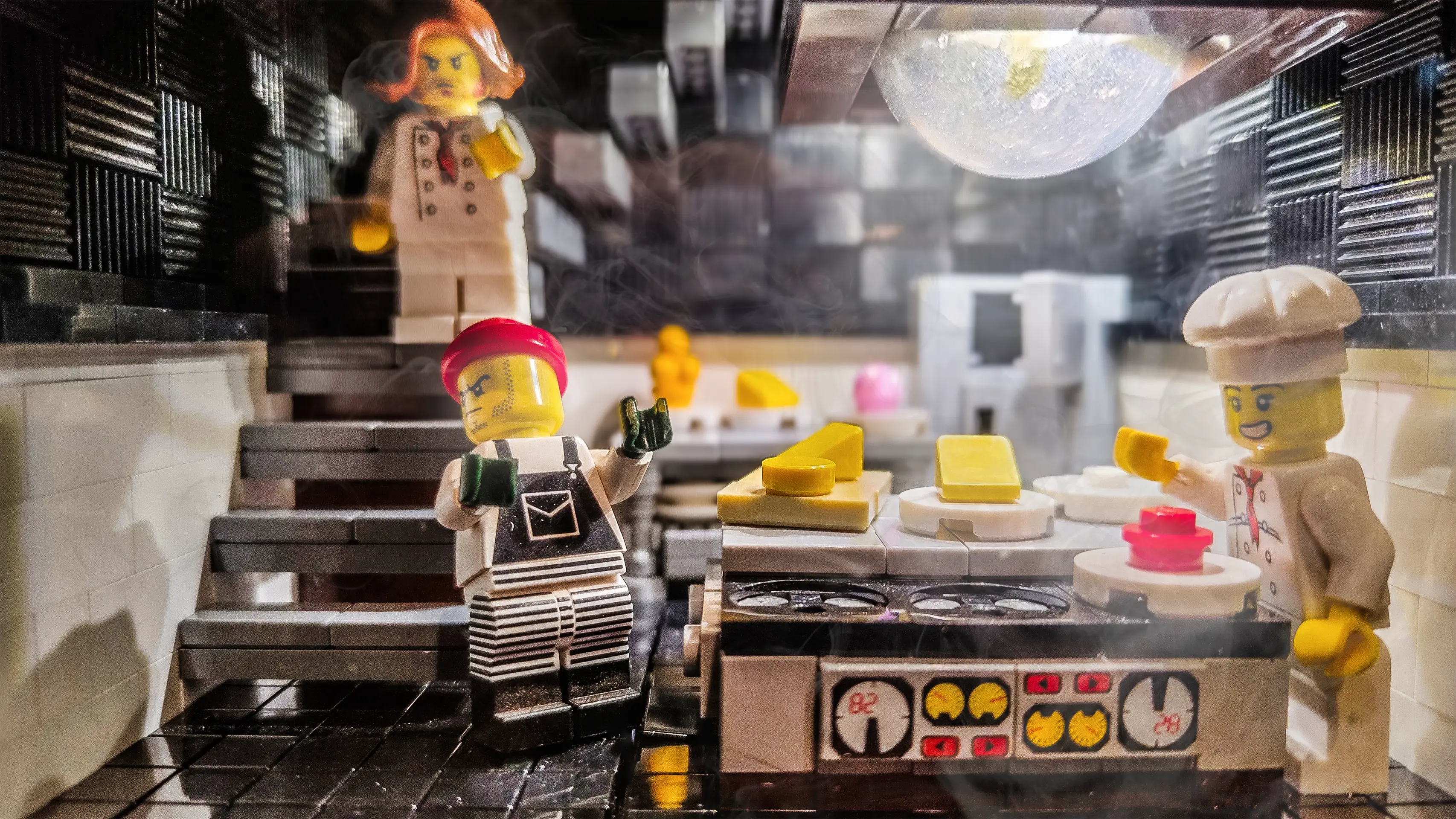 Lego creation from the Relics Exhibitions