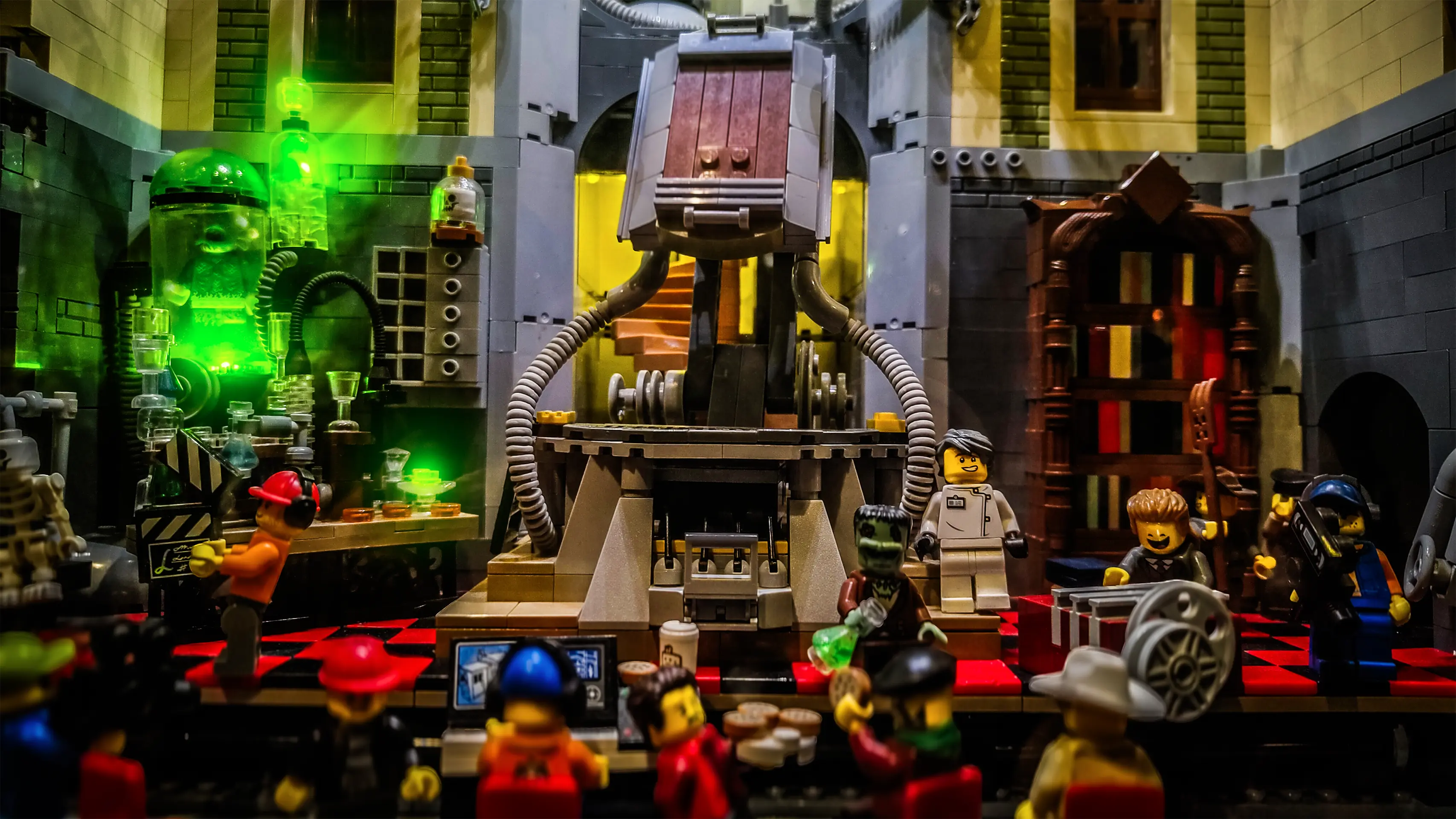 Lego creation from the Relics Exhibitions