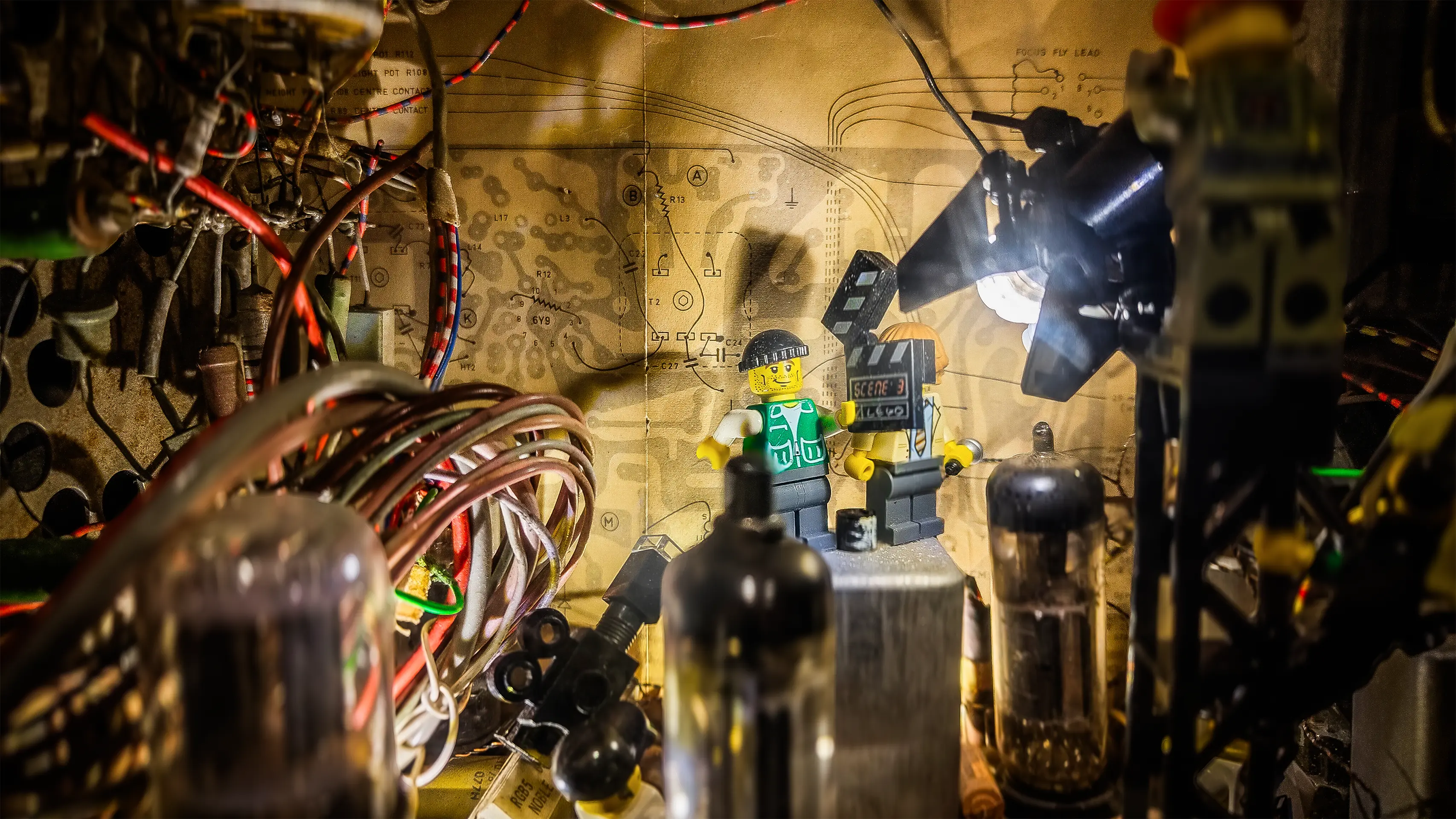 Lego creation from the Relics Exhibitions