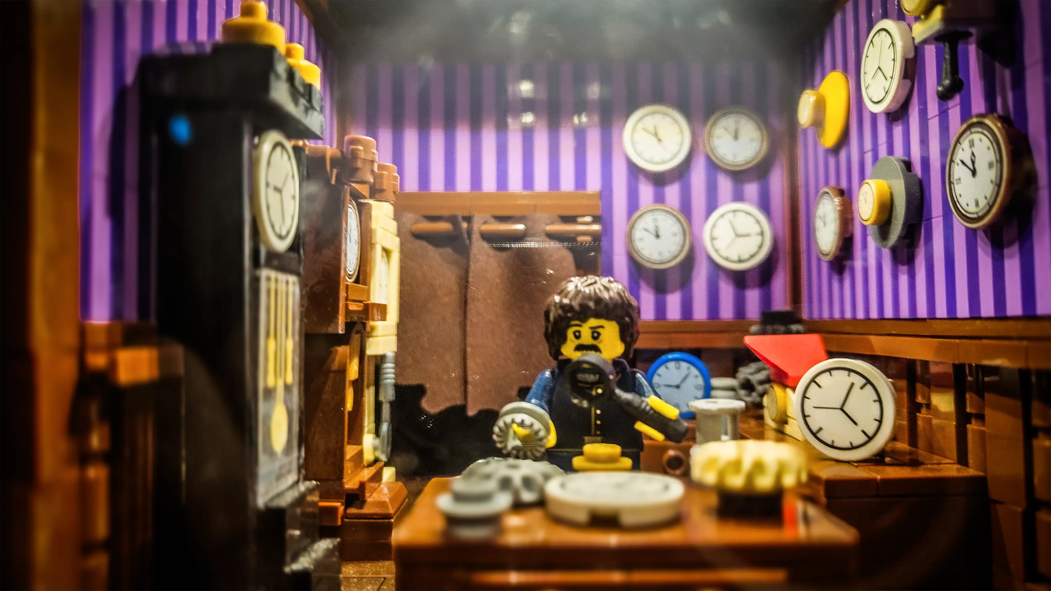 Lego creation from the Relics Exhibitions