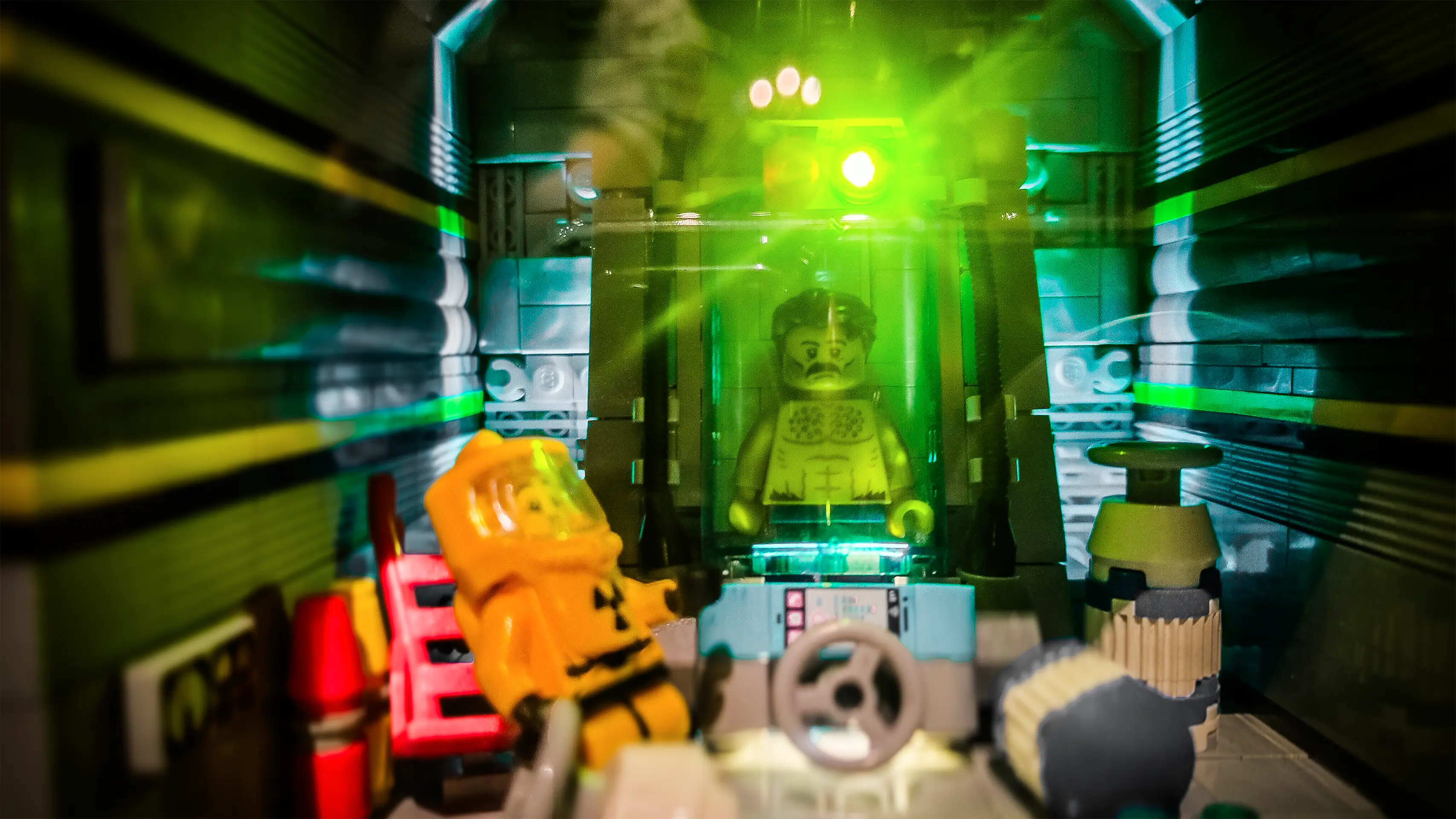 Lego creation from the Relics Exhibitions