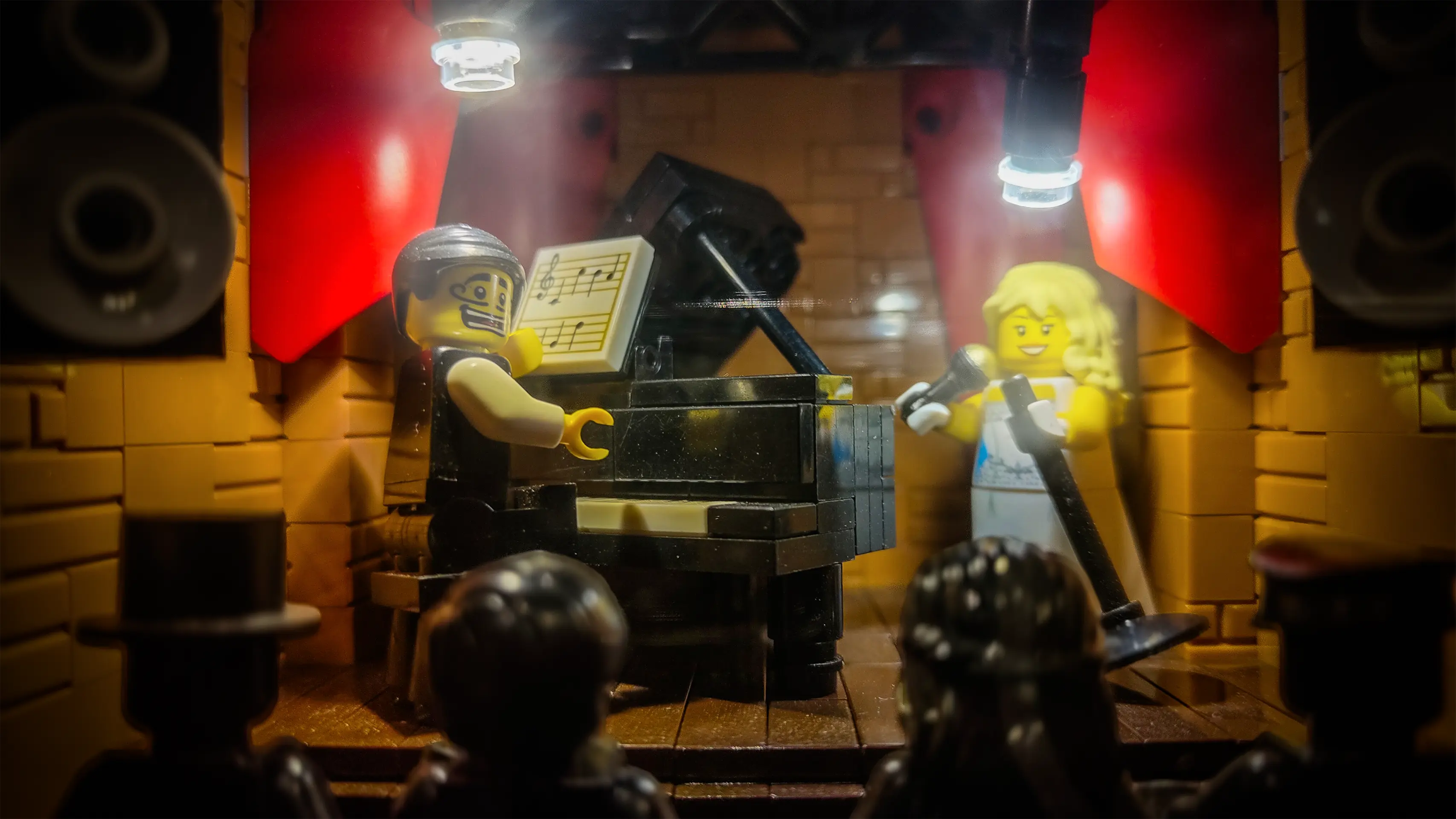 Lego creation from the Relics Exhibitions