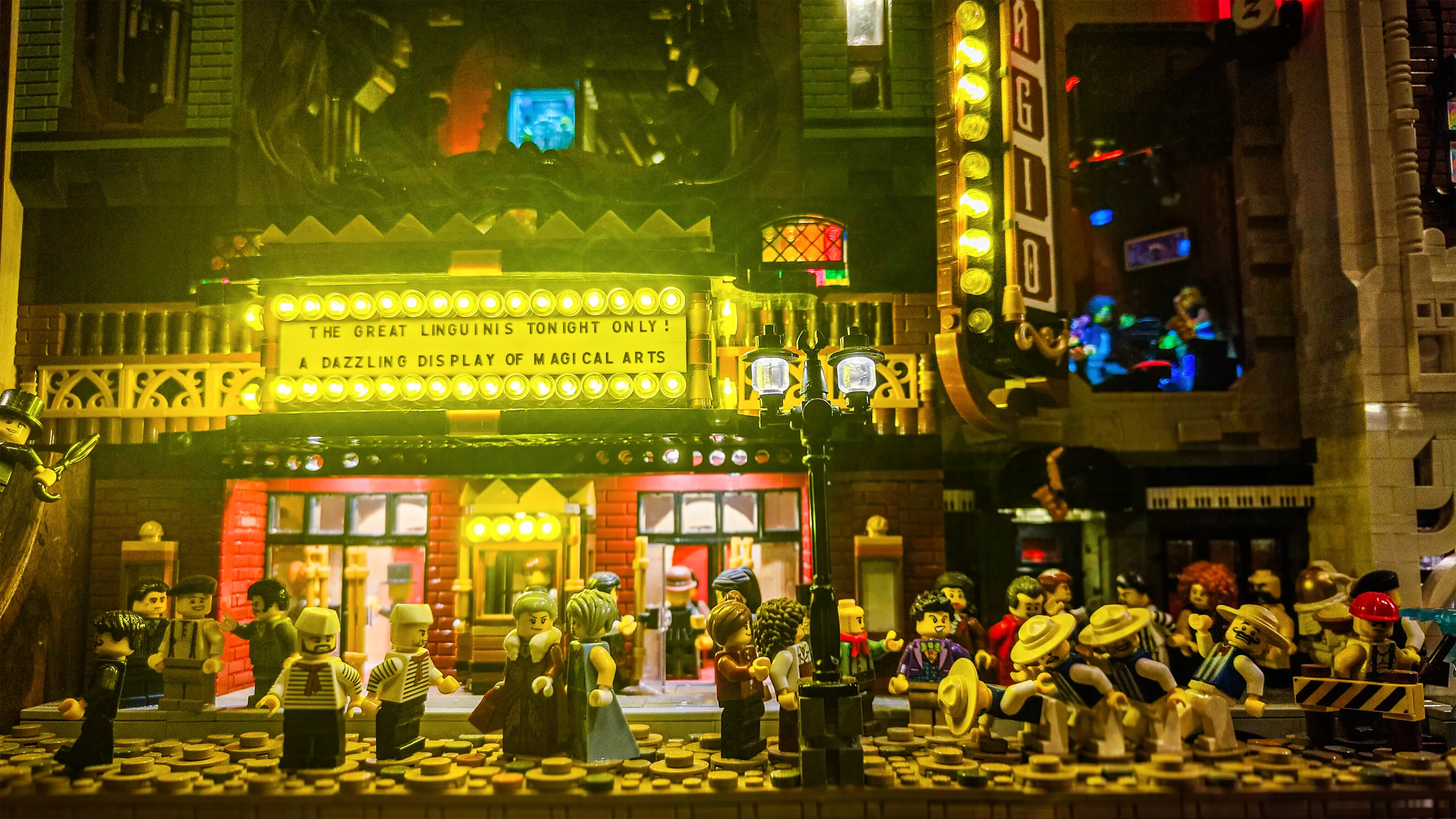 Lego creation from the Relics Exhibitions