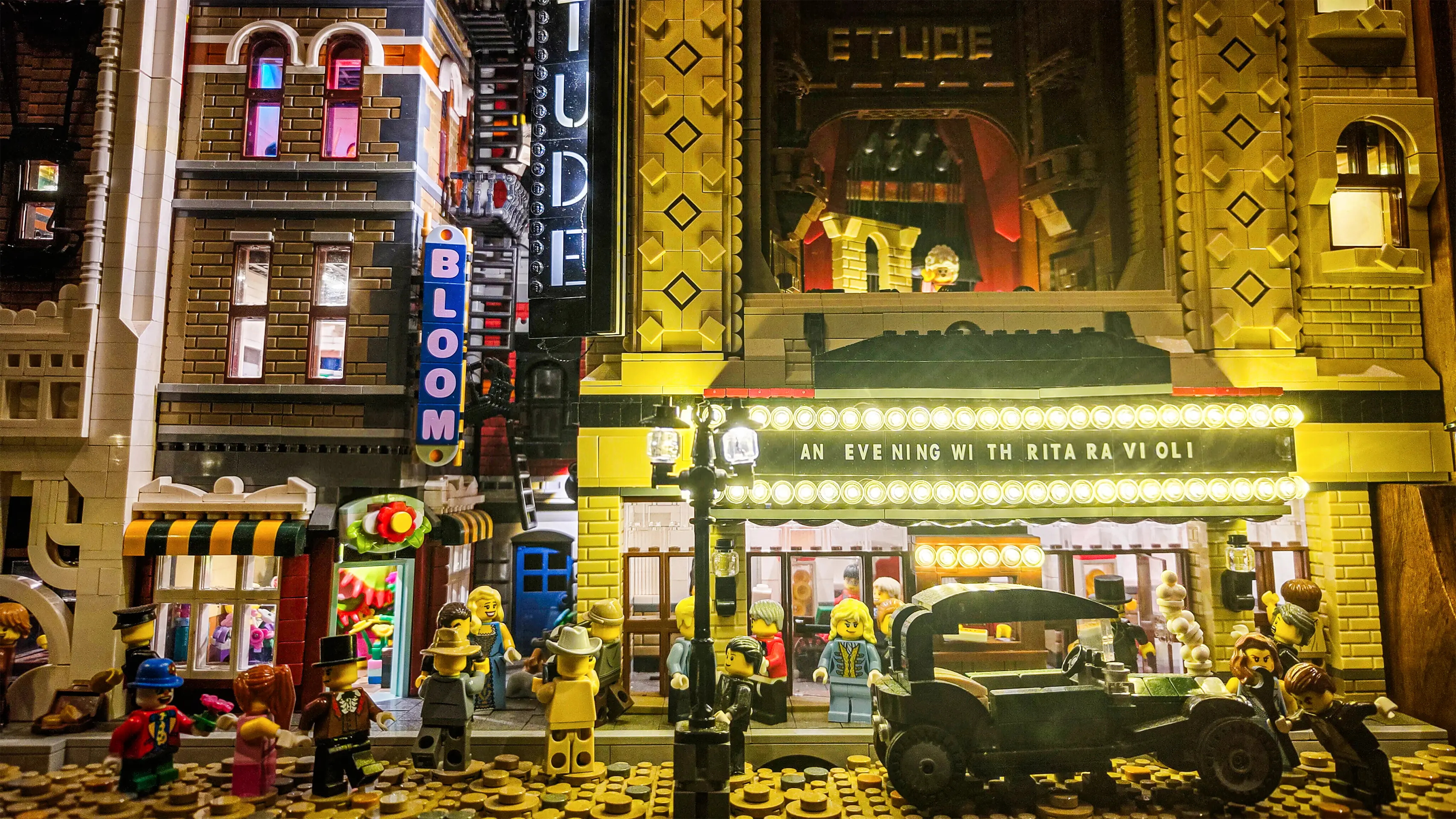 Lego creation from the Relics Exhibitions