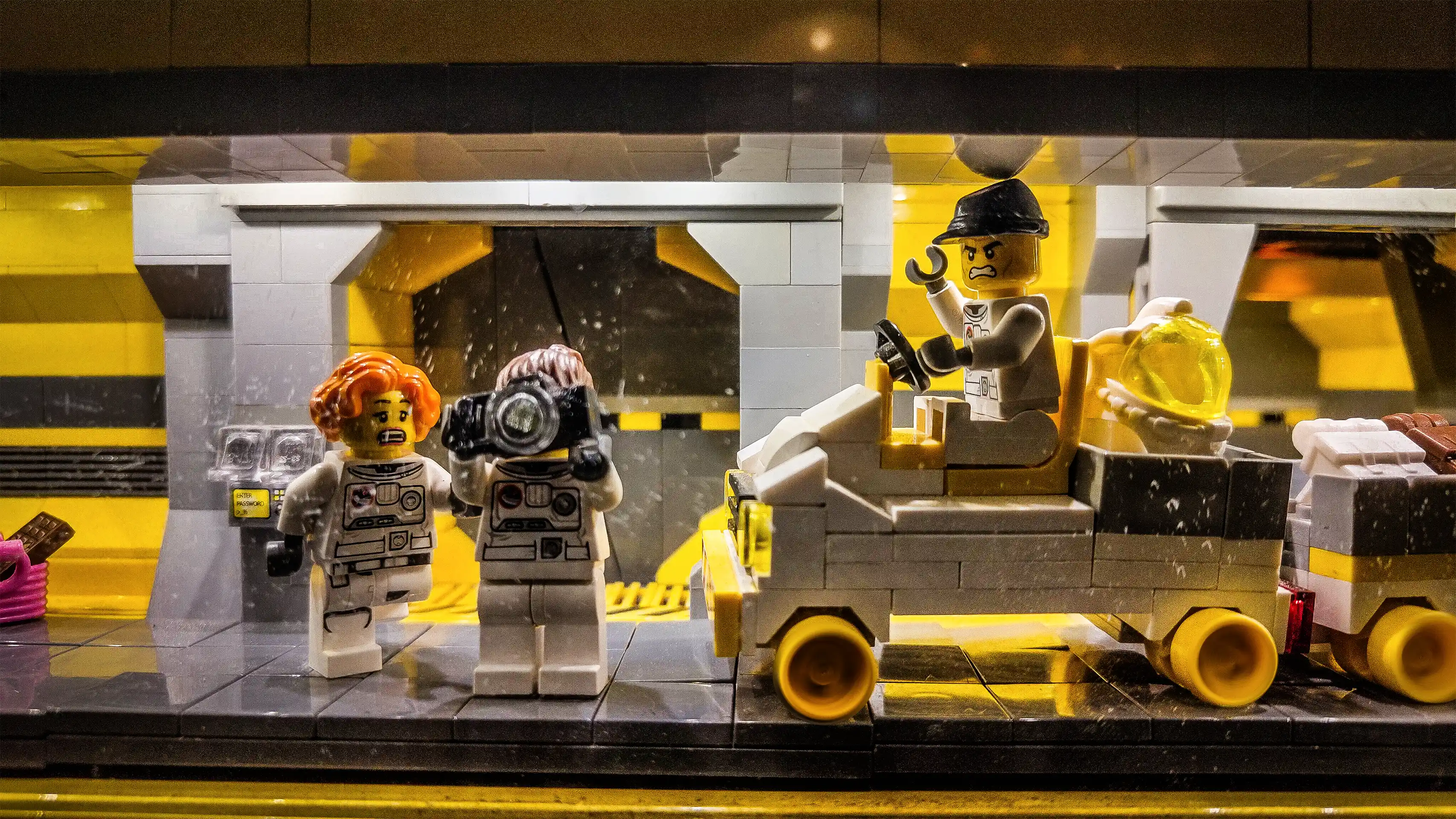 Lego creation from the Relics Exhibitions
