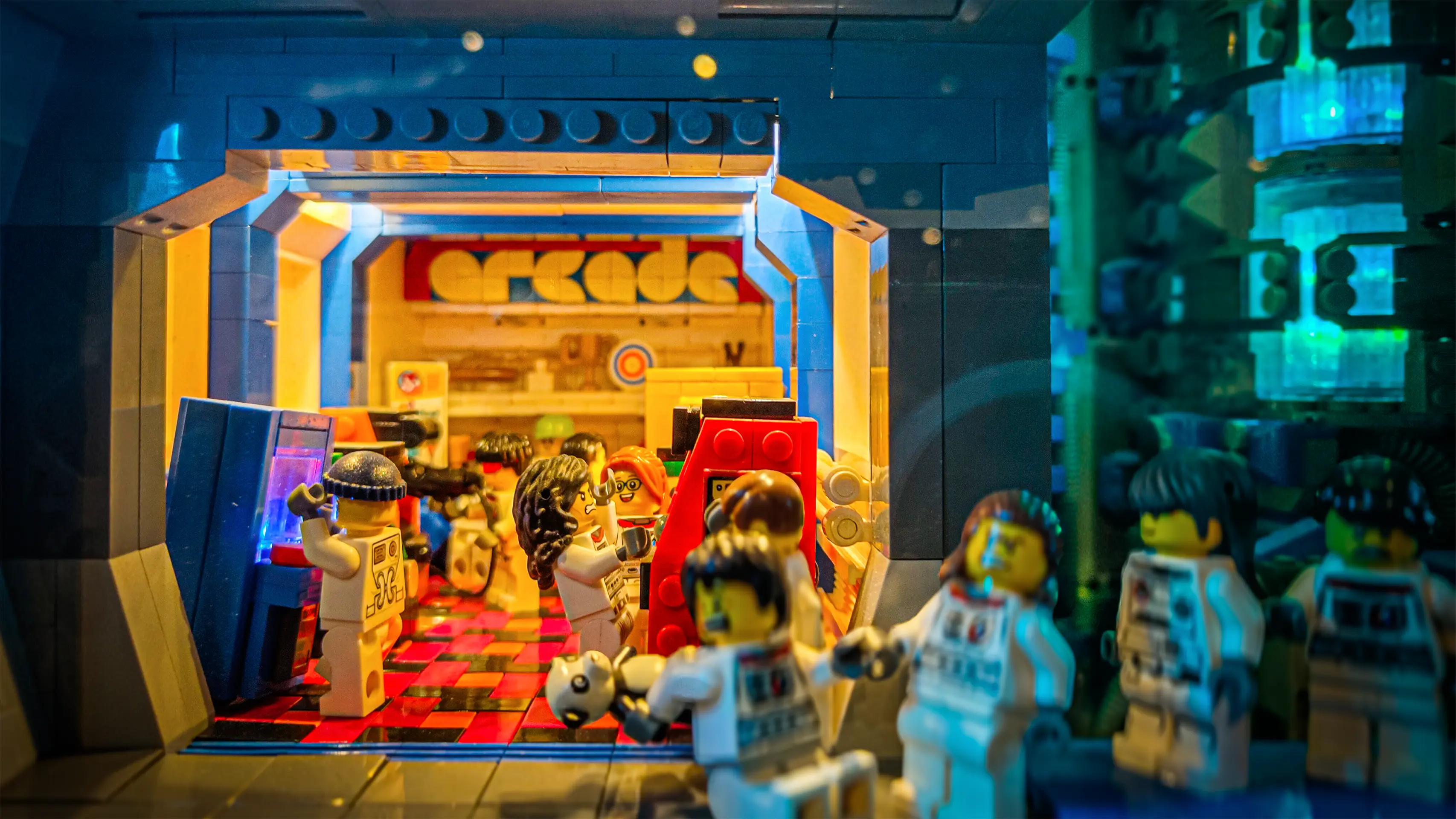 Lego creation from the Relics Exhibitions