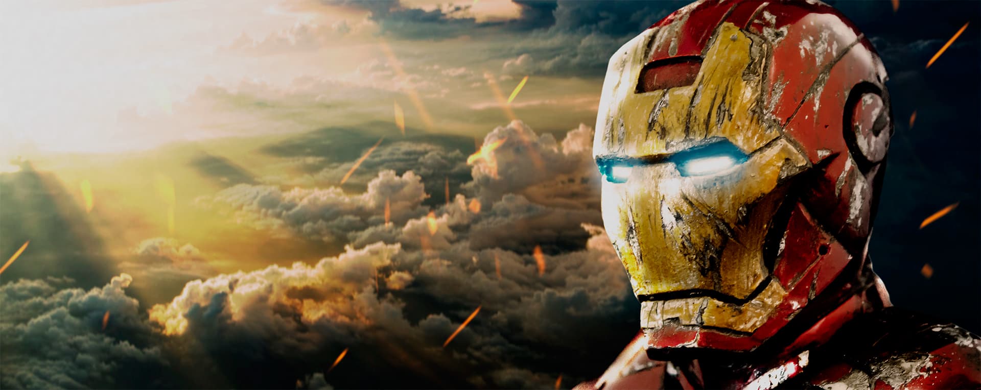 Iron Man Painted by Luke Yates © 2014 The Sound of Machines