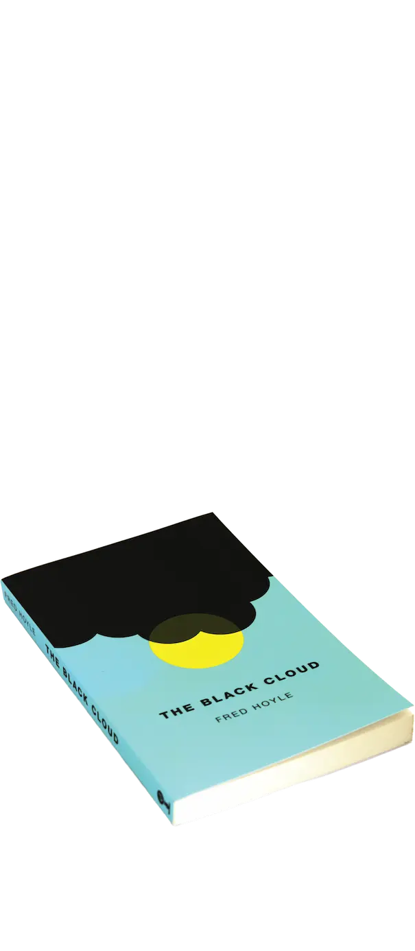 Cover design for the Science Fiction classic The Black Cloud