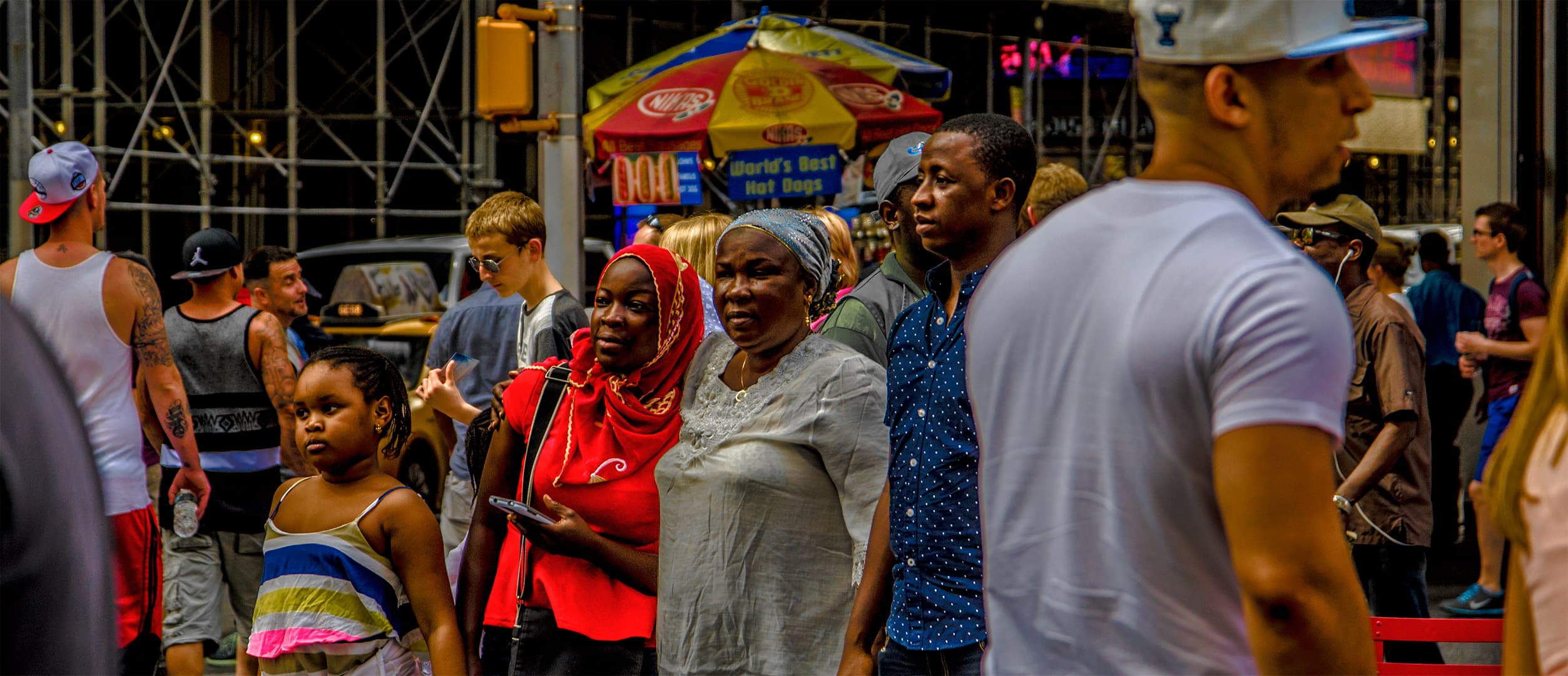 Family, Times Square, Manhattan (2016)