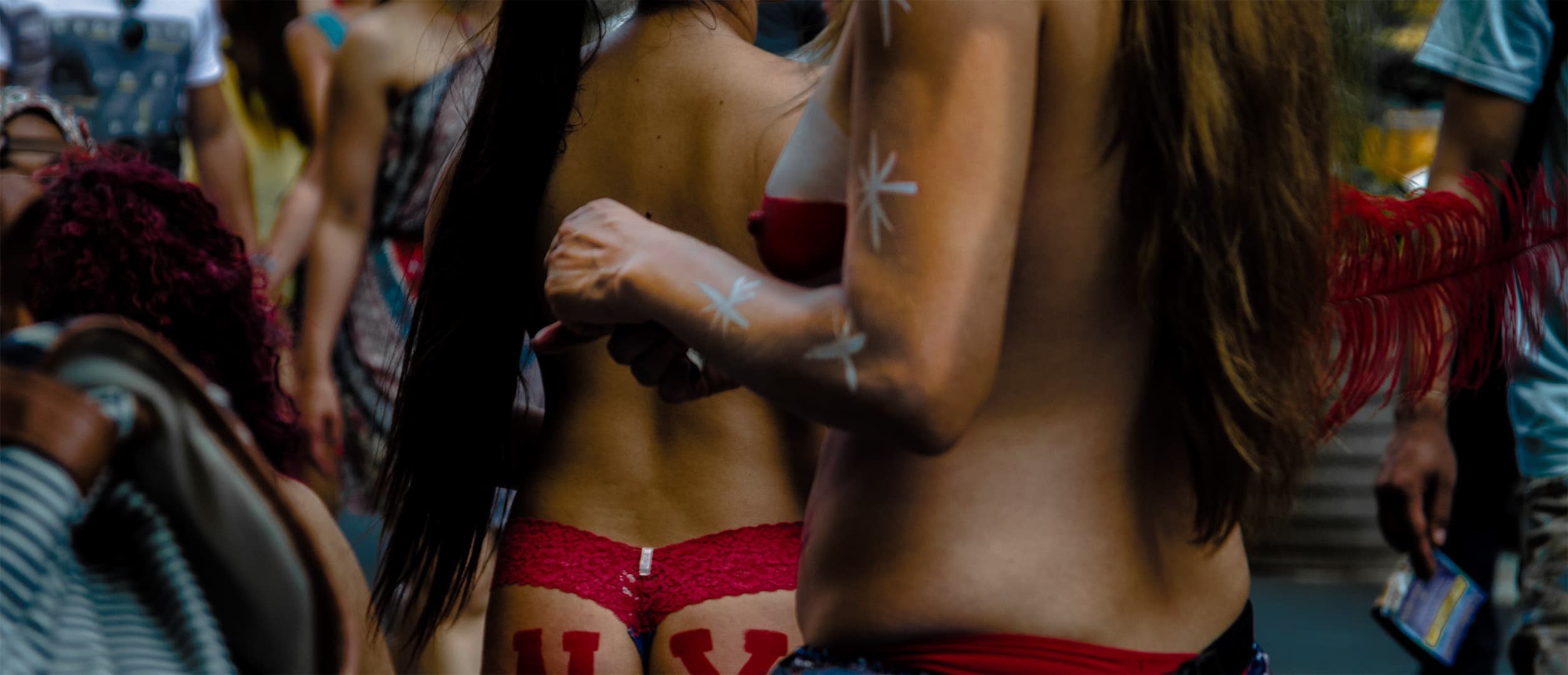 Naked Cowgirls, Times Square, Manhattan (2016)