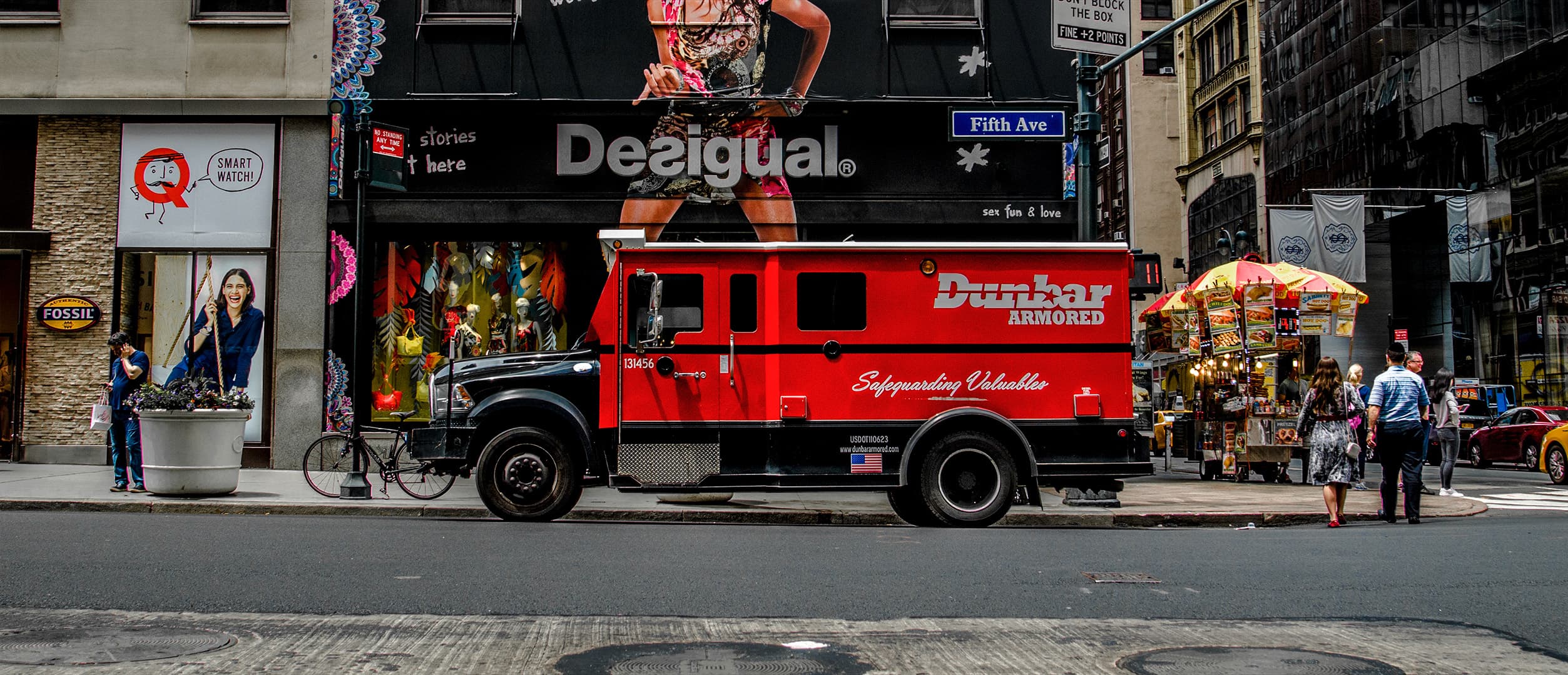 Red Truck, Manhattan (2016)