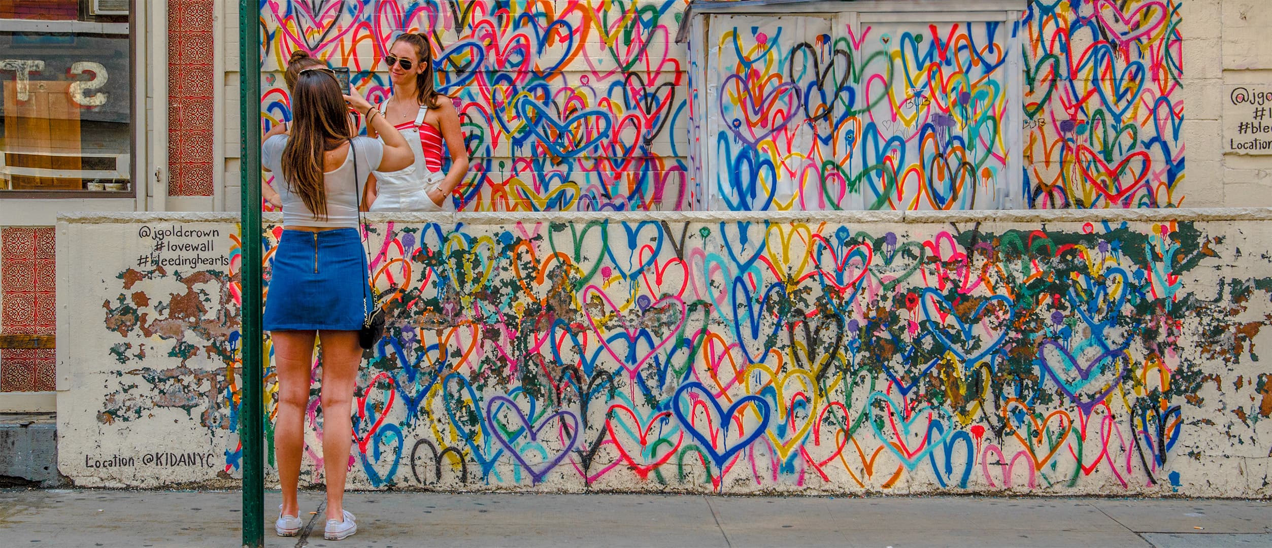 Love Heart Wall, Manhattan (2016)