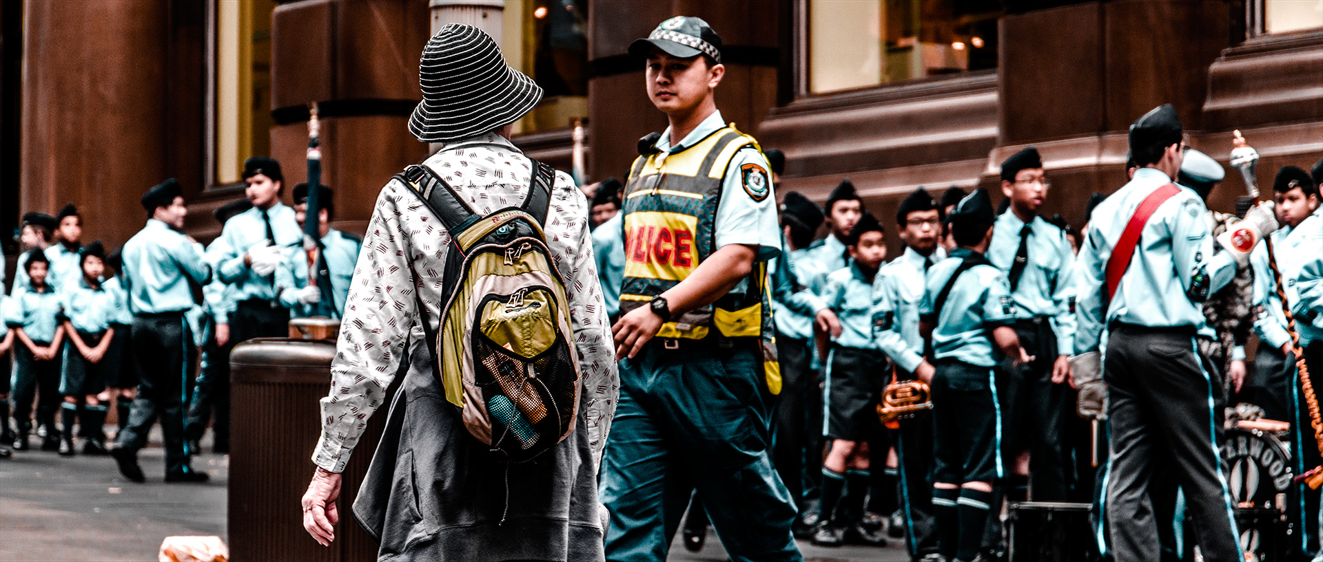 Police Band, Martin Place (2016)