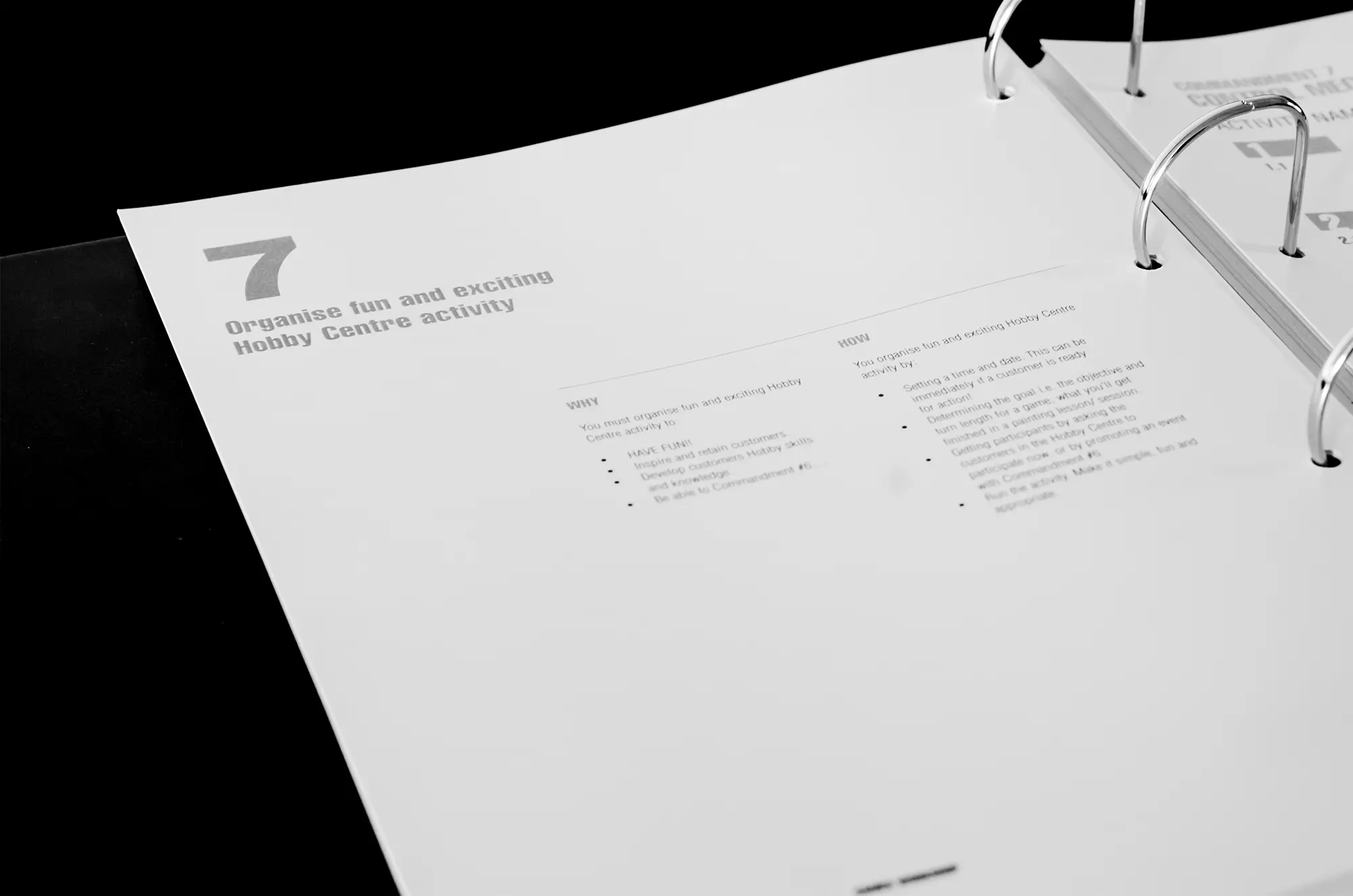 Games Workshop Staff Folder Layout. © Games Workshop Limited 2006