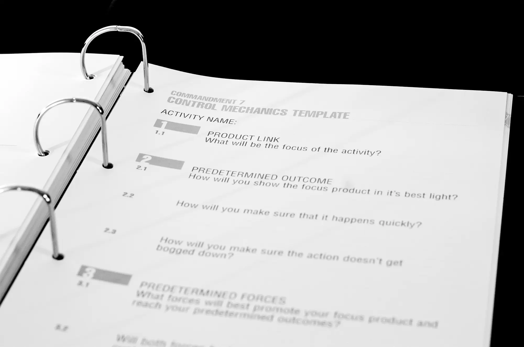 Games Workshop Staff Folder Layout. © Games Workshop Limited 2006