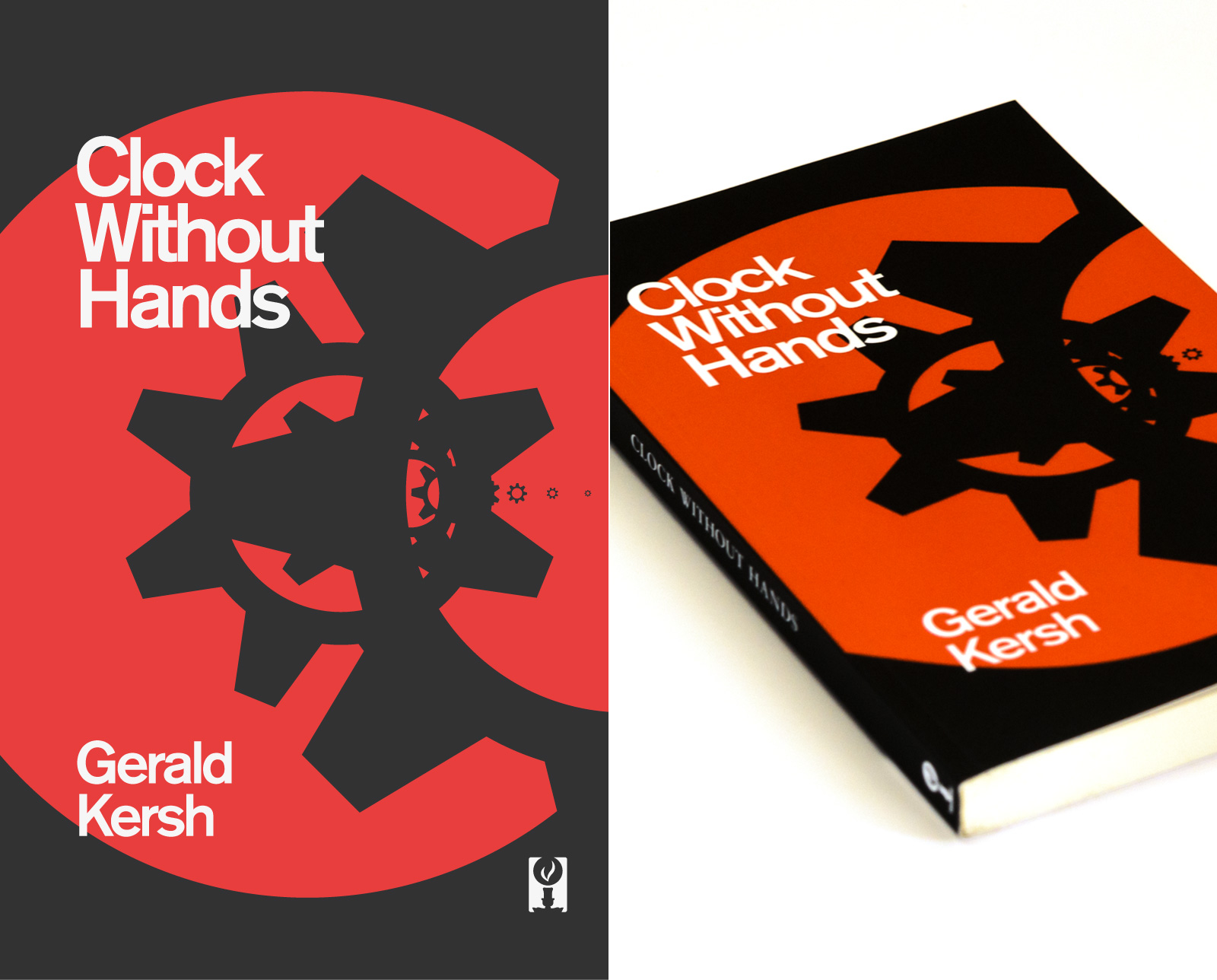 Clock Without Hands (Left: Design | Right: Final Publication) (2015)