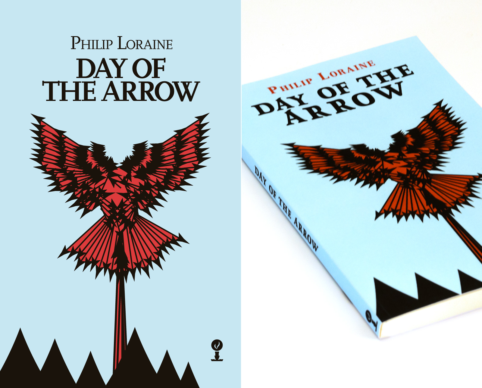 Day of The Arrow (Left: Design | Right: Final Publication) (2015)