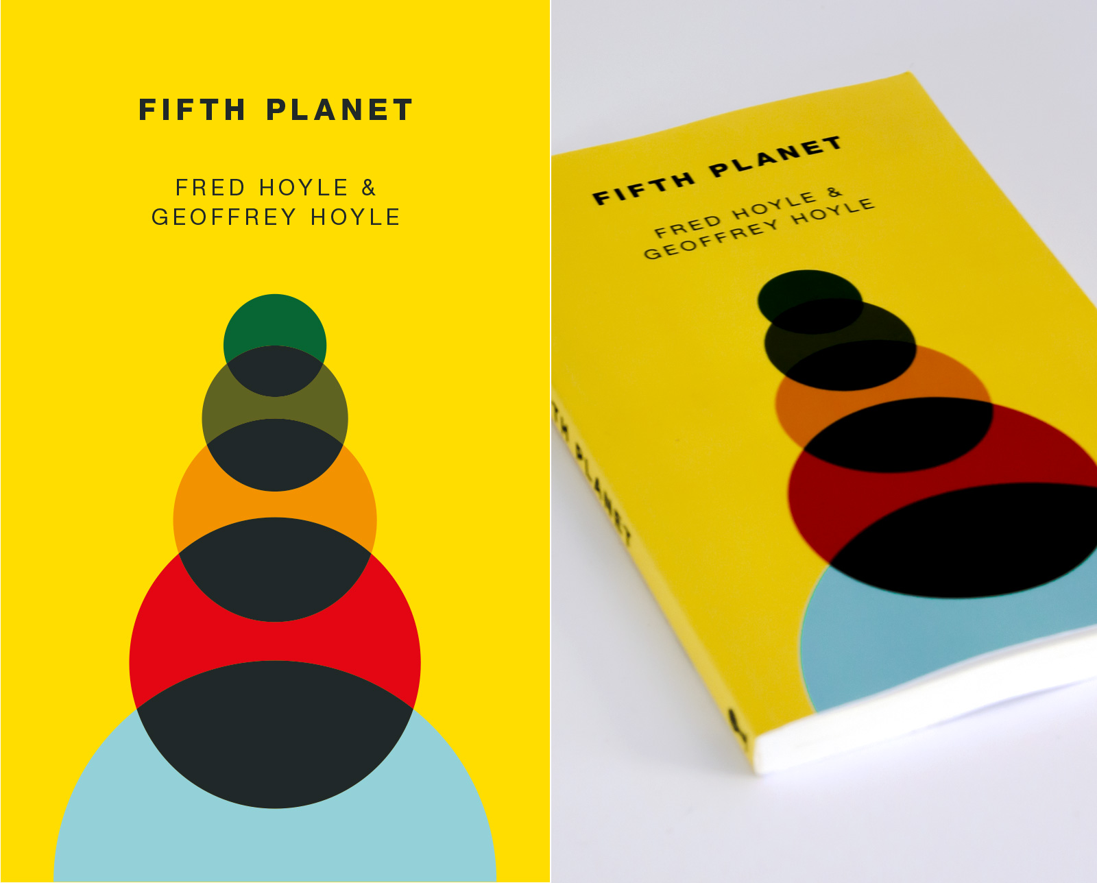 Fifth Planet (Left: Design | Right: Final Publication) (2015)