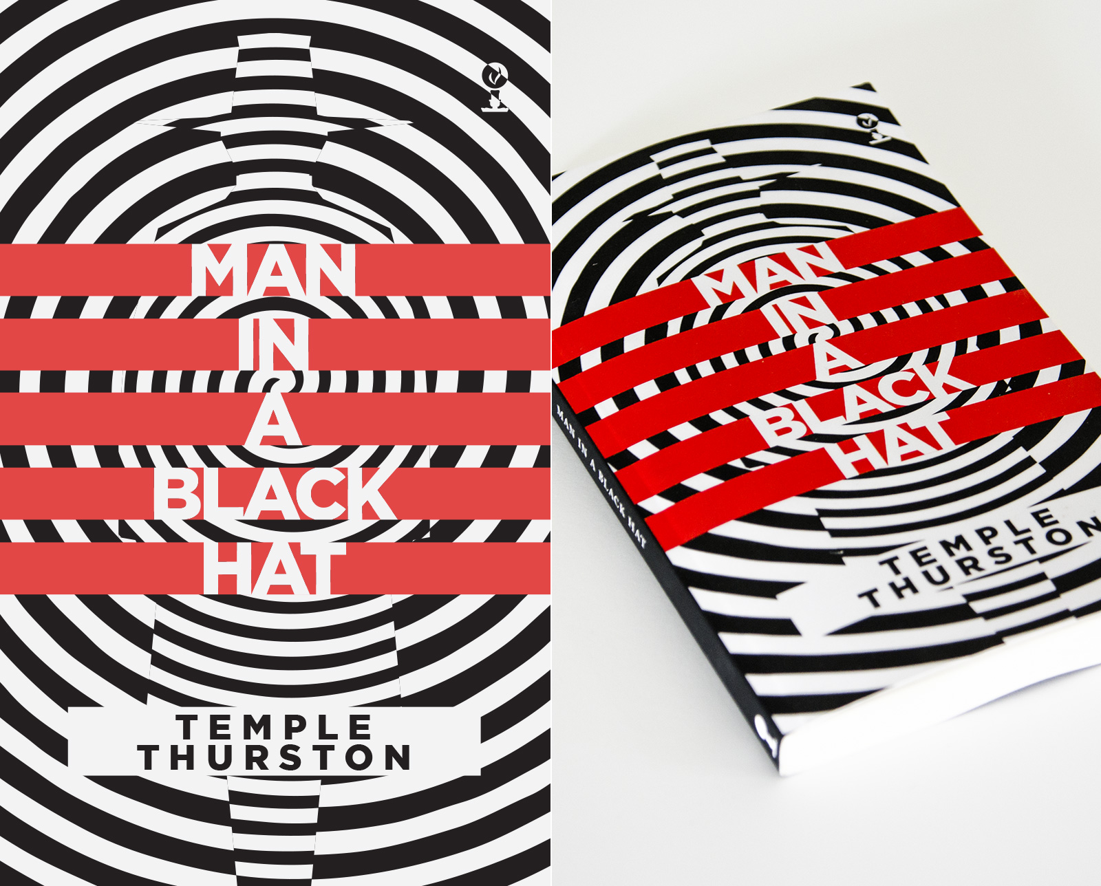 Man In A Black Hat (Left: Design | Right: Final Publication) (2015)