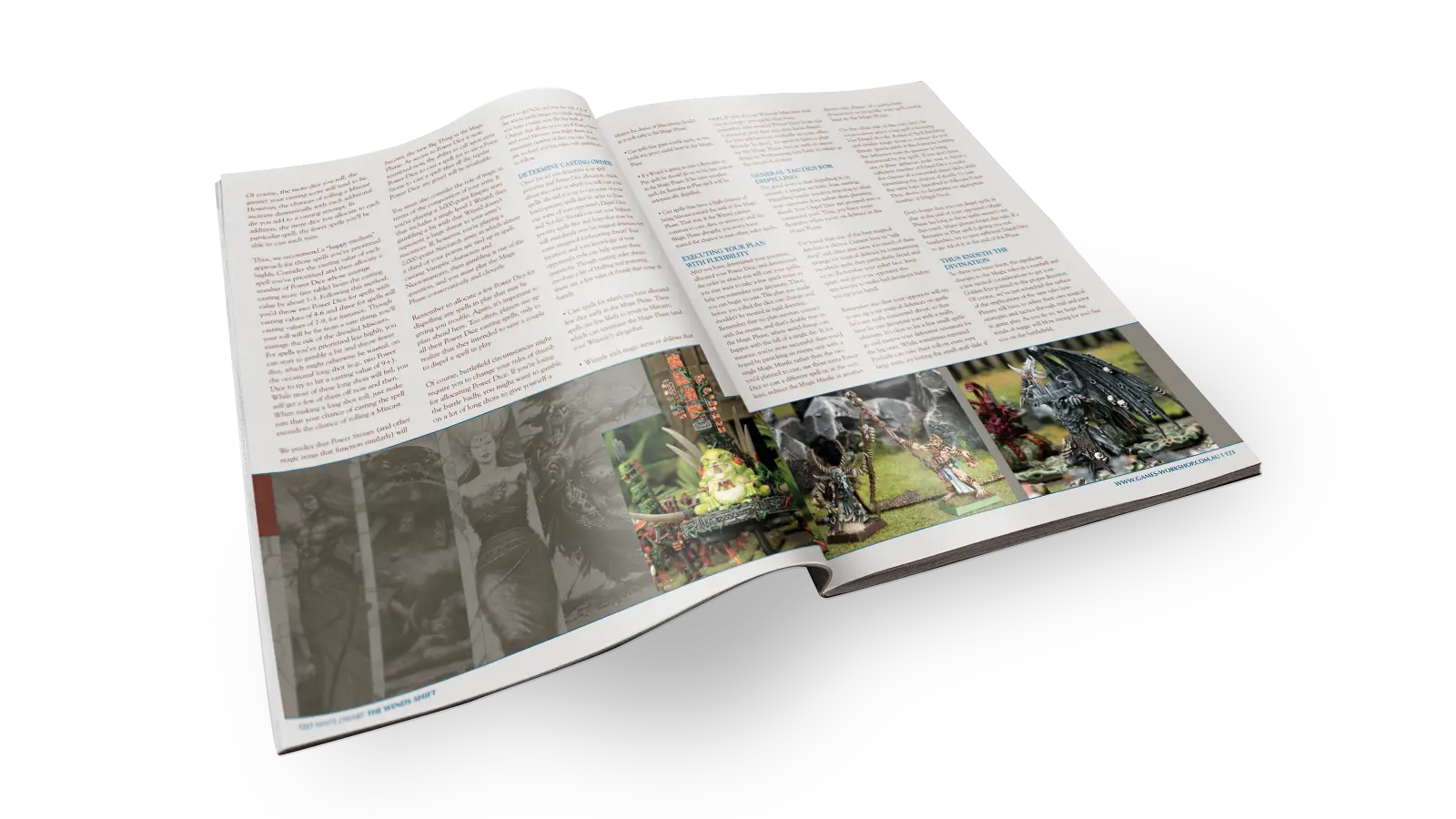 White Dwarf Winds Shift Layout. © Games Workshop Limited 2006