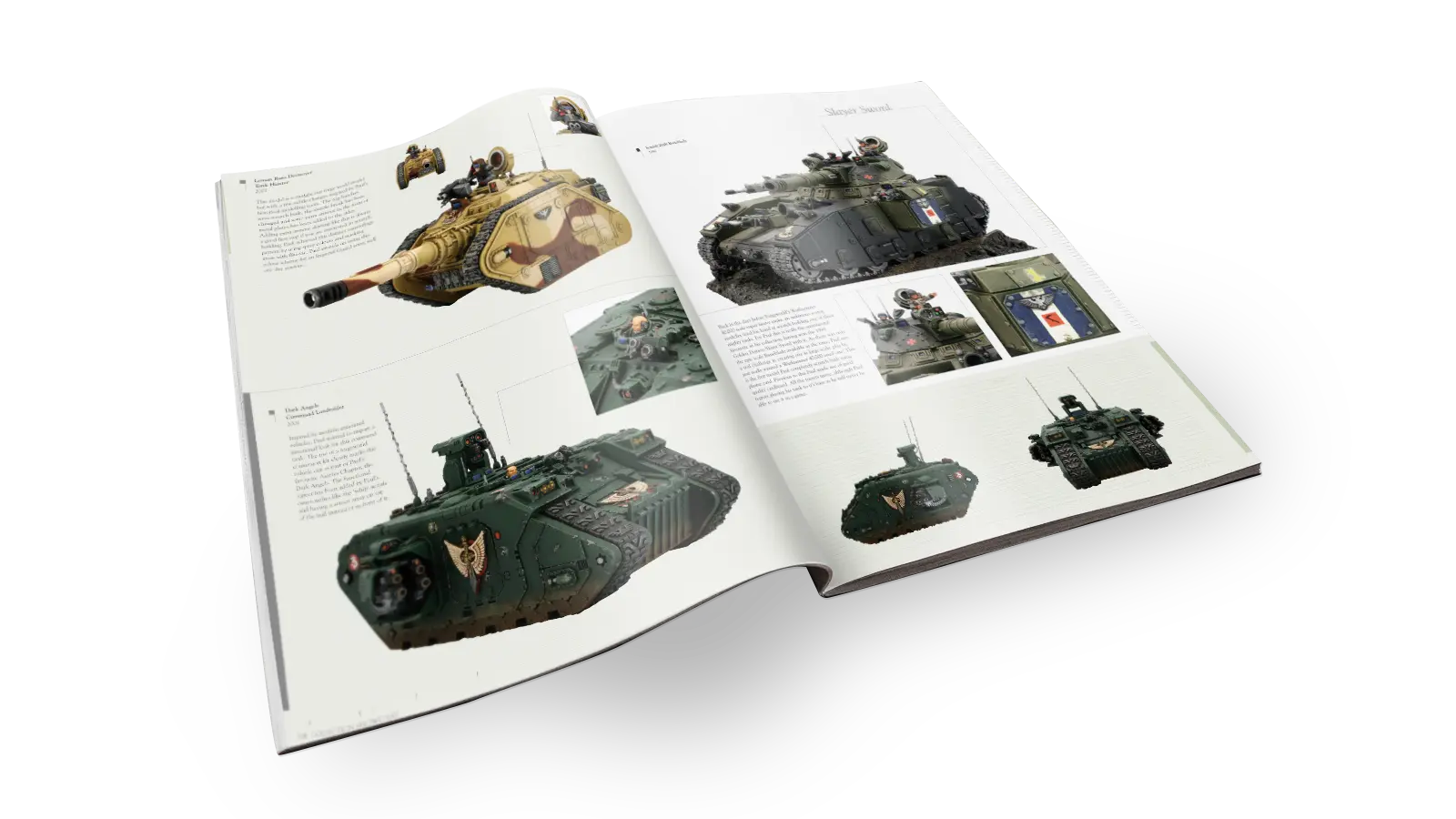 White Dwarf Tread Head Layout. © Games Workshop Limited 2007
