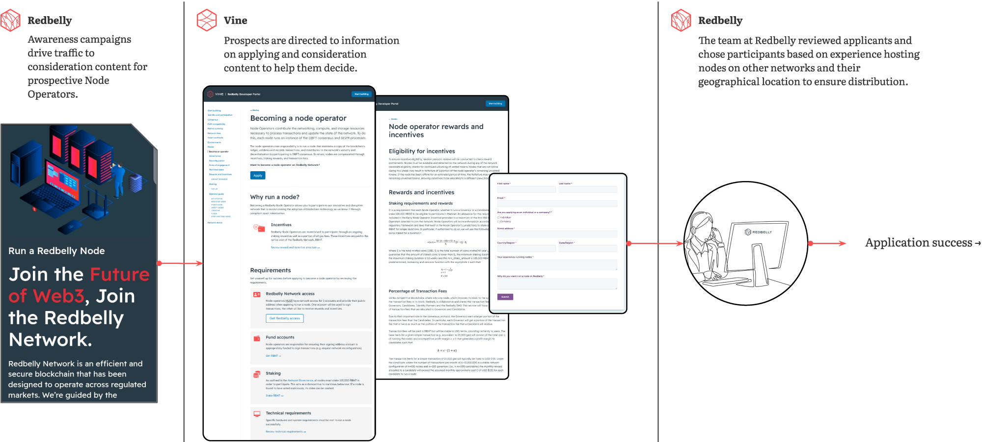 Redbelly Node Operator application process.